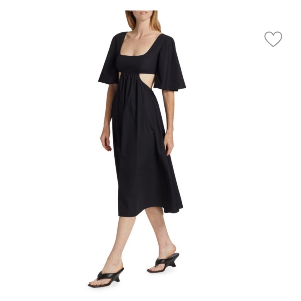 Matthew Bruch Cutout Midi Dress NWT